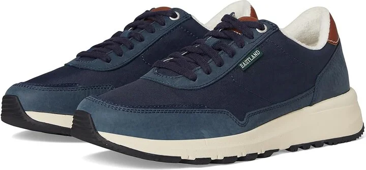 Eastland 1955 Edition Leap Jogger Men's Lace-up Boots Navy : 12 D - Medium, Leather/Suede