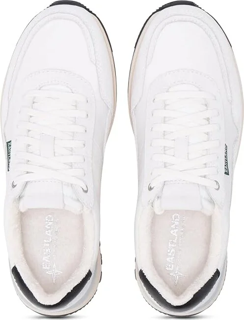 Eastland 1955 Edition Leap Jogger Women's Flat Shoes White : 7.5 B - Medium, Leather - Image 2