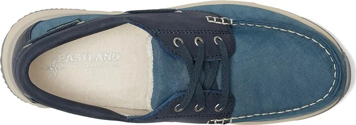 Eastland 1955 Edition Leap Trainer Women's Flat Shoes Navy : 8 B - Medium, Leather - Image 2