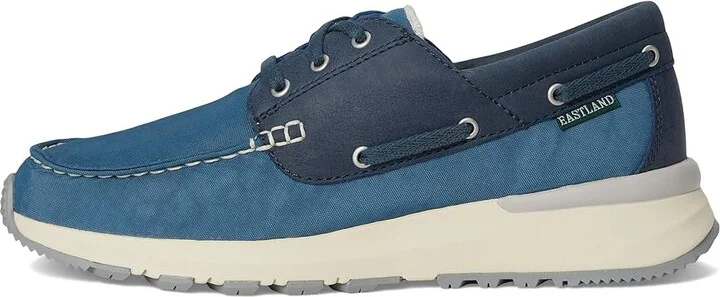 Eastland 1955 Edition Leap Trainer Women's Flat Shoes Navy : 8 B - Medium, Leather - Image 6