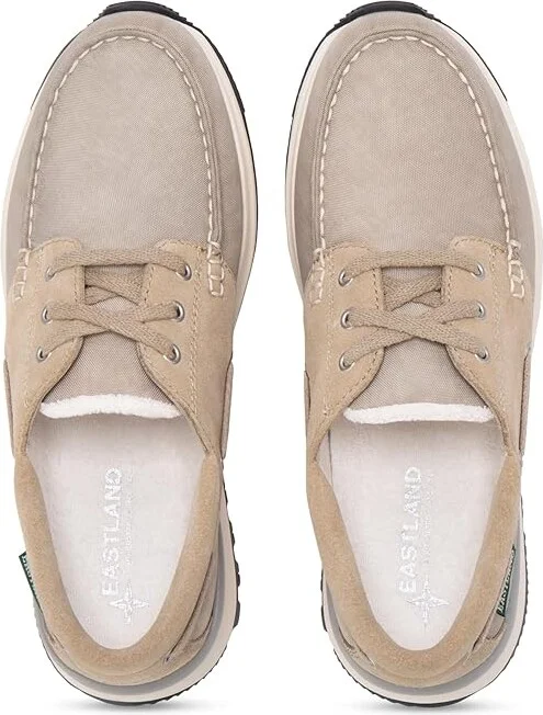 Eastland 1955 Edition Leap Trainer Women's Flat Shoes Sand : 6.5 B - Medium, Leather - Image 2