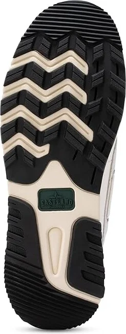 Eastland 1955 Edition Leap Trainer Women's Flat Shoes White : 7 B - Medium, Leather - Image 3