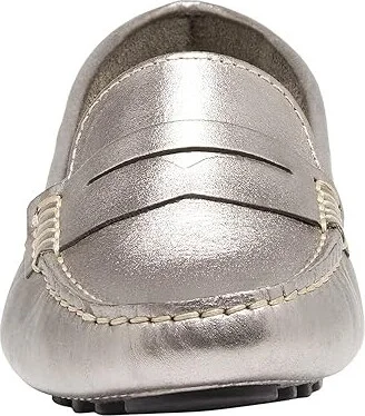 Eastland 1955 Edition Loafers Women's Shoes Silver : 6 M, Leather - Image 5