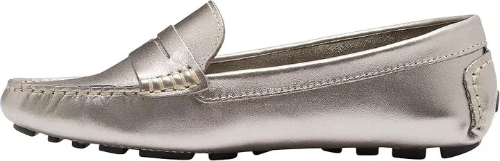 Eastland 1955 Edition Loafers Women's Shoes Silver : 6 M, Leather - Image 6