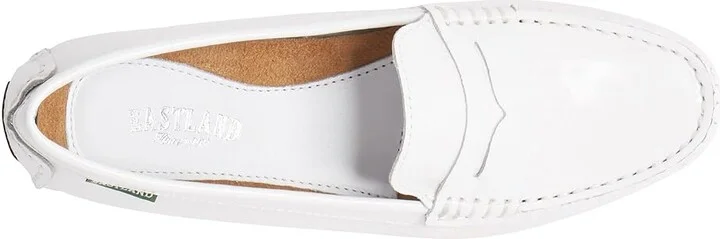 Eastland 1955 Edition Loafers Women's Shoes White : 6.5 M, Leather - Image 2