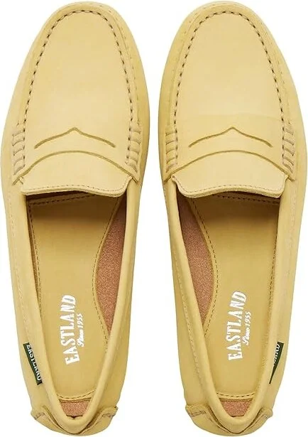 Eastland 1955 Edition Loafers Women's Shoes Yellow : 6 M, Leather - Image 2