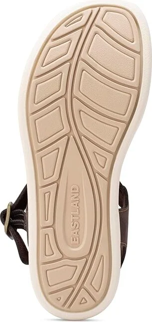 Eastland 1955 Edition Longwood Women's Sandals Brown : 7 B - Medium, Leather/Suede - Image 3