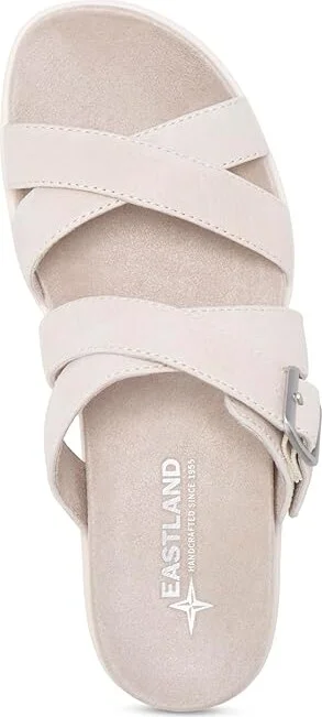 Eastland 1955 Edition Machias Women's Sandals Beige : 8 B - Medium, Leather/Suede - Image 2