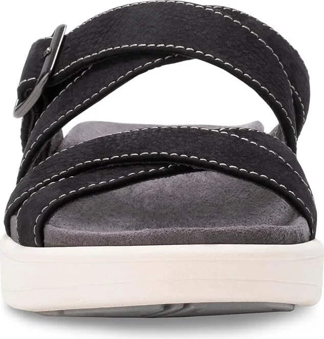 Eastland 1955 Edition Machias Women's Sandals Black : 11 B - Medium, Leather/Suede - Image 4