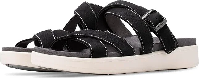 Eastland 1955 Edition Machias Women's Sandals Black : 11 B - Medium, Leather/Suede