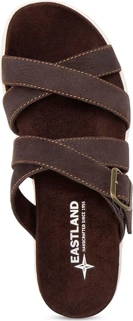 Eastland 1955 Edition Machias Women's Sandals Brown : 6 B - Medium, Leather/Suede - Image 2