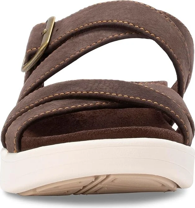Eastland 1955 Edition Machias Women's Sandals Brown : 6 B - Medium, Leather/Suede - Image 5