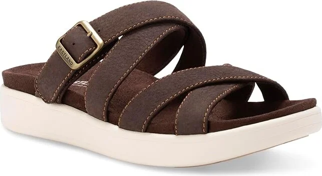 Eastland 1955 Edition Machias Women's Sandals Brown : 6 B - Medium, Leather/Suede - Image 7
