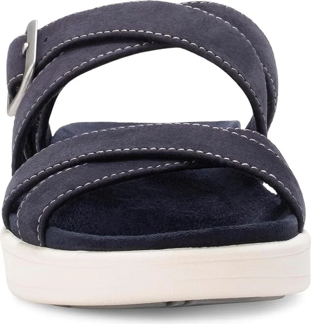 Eastland 1955 Edition Machias Women's Sandals Navy : 7 B - Medium, Leather/Suede - Image 5