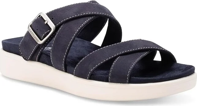 Eastland 1955 Edition Machias Women's Sandals Navy : 7 B - Medium, Leather/Suede - Image 7
