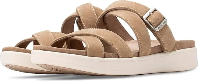 Eastland 1955 Edition Machias Women's Sandals Sand : 11 B - Medium, Leather/Suede