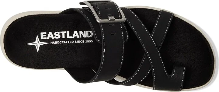 Eastland 1955 Edition Port Clyde Women's Sandals Black : 11 B - Medium, Synthetic - Image 2