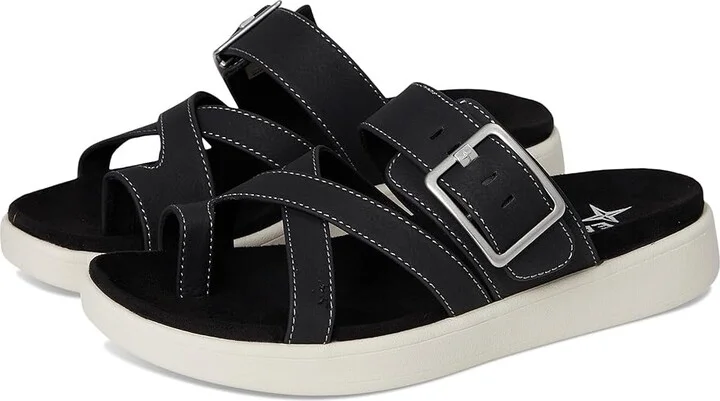 Eastland 1955 Edition Port Clyde Women's Sandals Black : 11 B - Medium, Synthetic