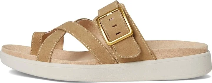 Eastland 1955 Edition Port Clyde Women's Sandals Light Tan : 8 B - Medium, Synthetic - Image 6