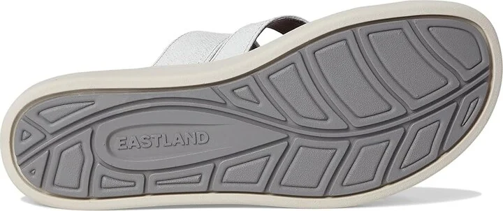 Eastland 1955 Edition Port Clyde Women's Sandals Silver : 8 B - Medium, Synthetic - Image 3