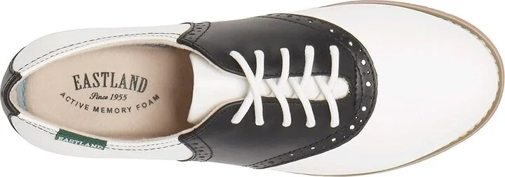 Eastland 1955 Edition Sadie Women's Shoes Black/White : 6 M, Leather - Image 2