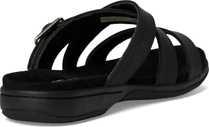 Eastland 1955 Edition Sanibel Women's Sandals Black : 7 B - Medium, Leather - Image 4