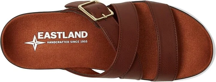 Eastland 1955 Edition Sanibel Women's Sandals Dark Walnut : 11 B - Medium, Leather - Image 2