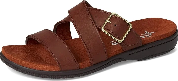Eastland 1955 Edition Sanibel Women's Sandals Dark Walnut : 11 B - Medium, Leather - Image 5