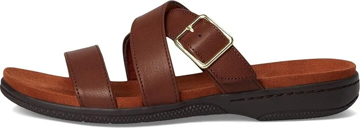 Eastland 1955 Edition Sanibel Women's Sandals Dark Walnut : 11 B - Medium, Leather - Image 6
