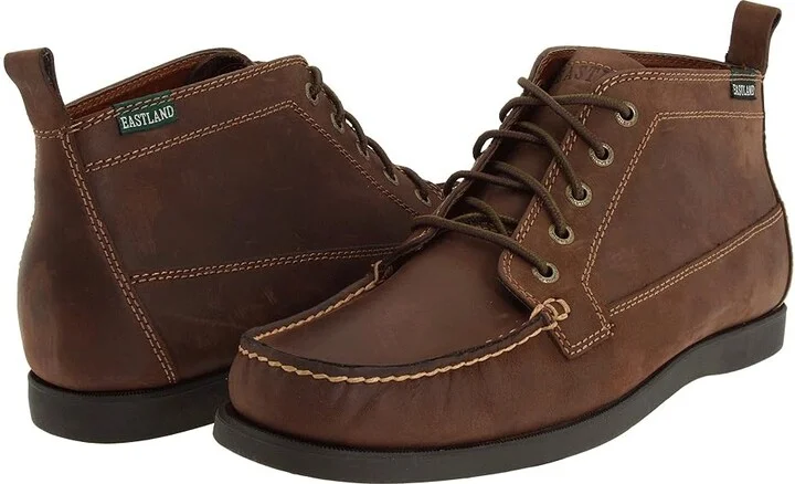 Eastland 1955 Edition Seneca Men's Lace-up Boots Bomber Brown : 8 D - Medium, Leather