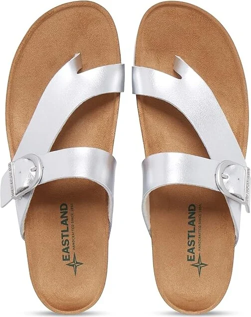 Eastland 1955 Edition Shauna Women's Shoes Silver : 7 M, Leather - Image 2