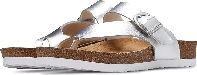 Eastland 1955 Edition Shauna Women's Shoes Silver : 7 M, Leather