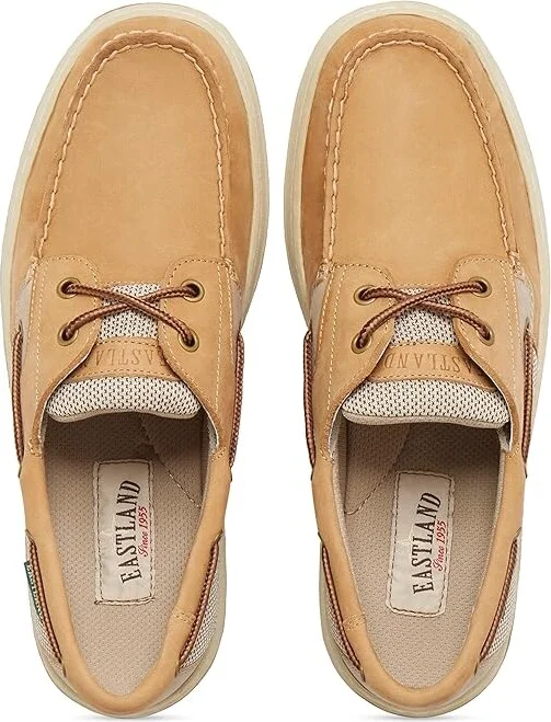 Eastland 1955 Edition Solstice Men's Shoes Tan : 8.5 D - Medium, Leather/Mesh/Nylon - Image 2