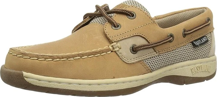 Eastland 1955 Edition Solstice Women's Flat Shoes Tan & Stone Leather : 6.5 W, Leather/Mesh - Image 2