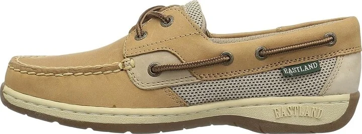 Eastland 1955 Edition Solstice Women's Flat Shoes Tan & Stone Leather : 6.5 W, Leather/Mesh - Image 7