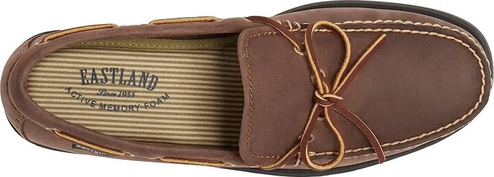 Eastland 1955 Edition Yarmouth Men's Lace up casual Shoes Bomber Brown Leather : 8 D - Medium - Image 2