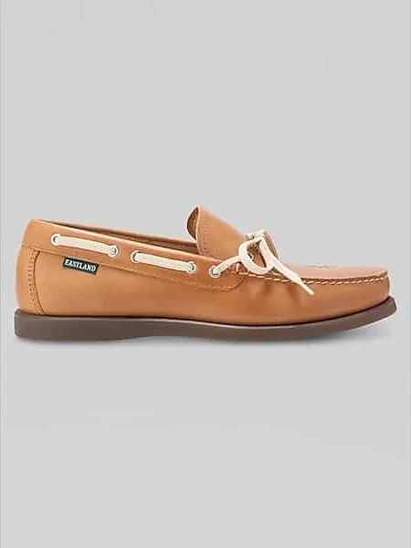 Eastland Men's Falmouth Yarmouth Slip-On Boat Shoes Light Tan