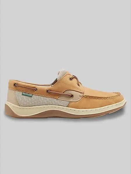 Eastland Men's Solstice Moc Toe Boat Shoes Tan