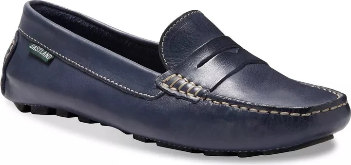 Navy Leather