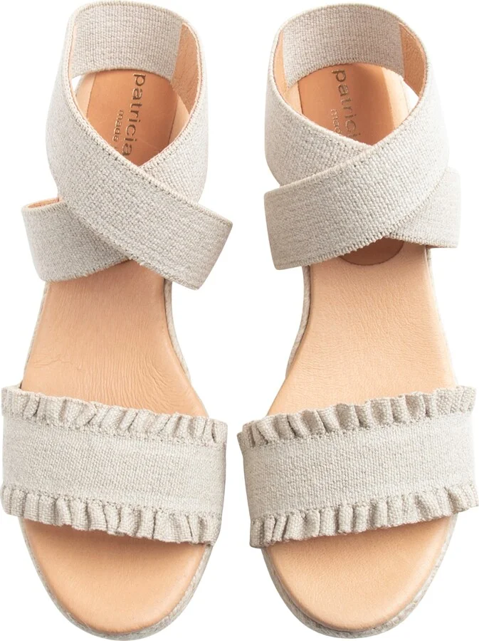 Easton Ankle Wrap Platform Wedge Sandal - Image 8