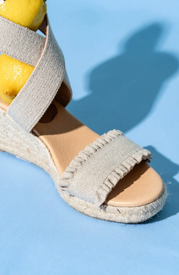 Easton Ankle Wrap Platform Wedge Sandal - Image 9