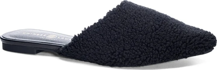 BLACK FAUX FUR