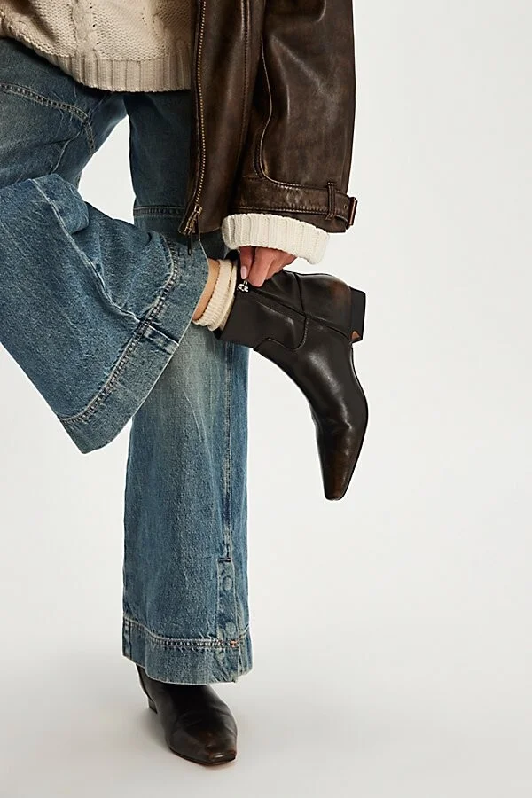 Easy Does It Vegan Ankle Boots - Image 2