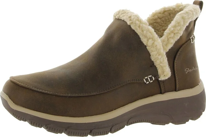 EASY GOING GOLD RUSH Womens Faux Fur Winter & Snow Boots