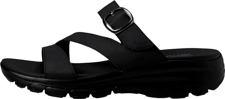 Easy Going - Slide On By Black 163427-BBK Women's