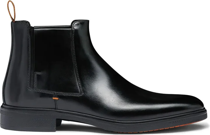 Easy leather ankle boots