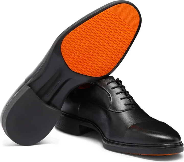 Easy leather oxford shoes - Image 4