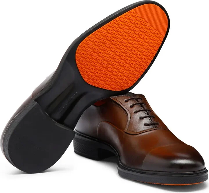 Easy leather oxford shoes - Image 4