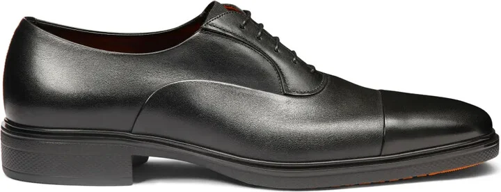 Easy leather oxford shoes