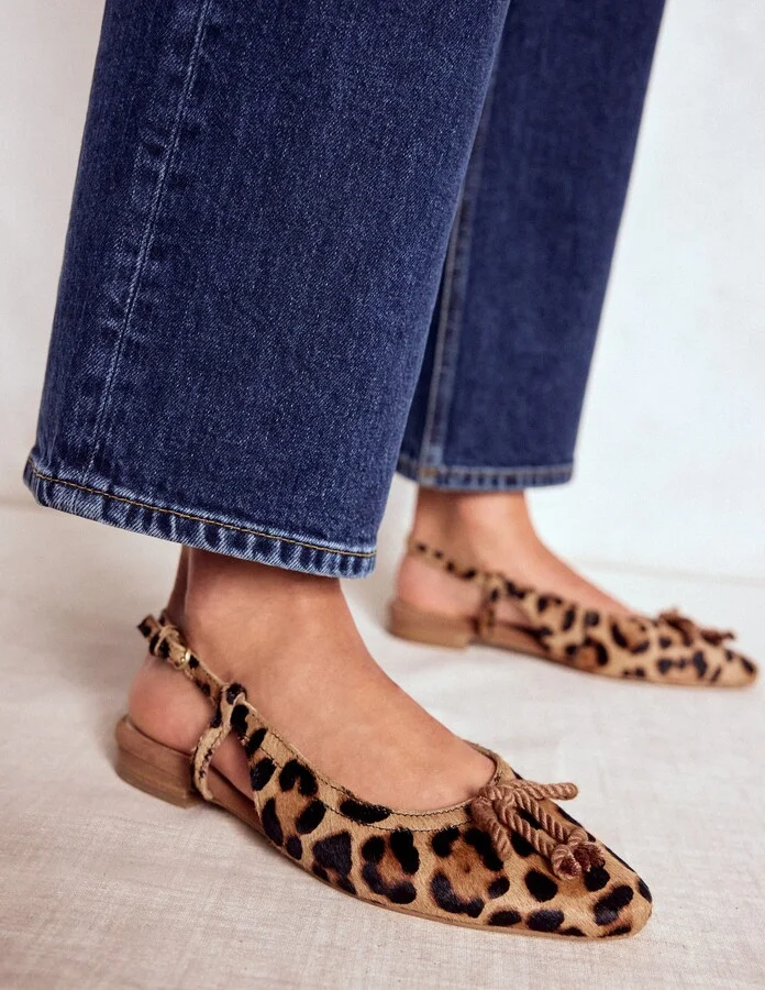 Easy Slingback Flats, Blush - Image 3